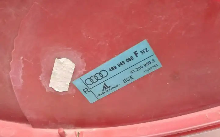 Audi A6 S6 C5 4B (2001 - 2004) 4B9945096F Задний фонарь в кузове — фото 3