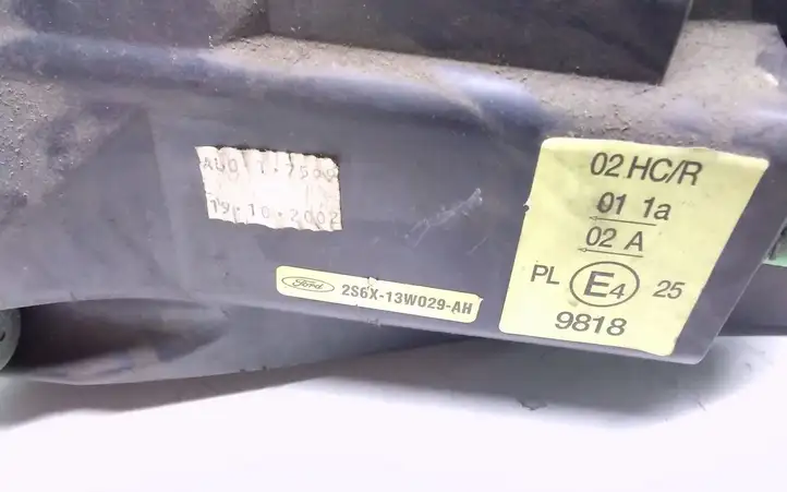 Ford Fiesta (2000 - 2005) 2S6X13W029AH Передняя фара — фото 3