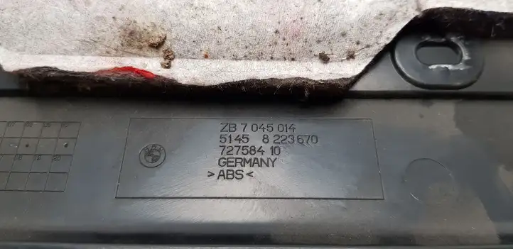 BMW 7 E65 E66 (2001 - 2008) 51458223670 Нижняя отделка панели приборов — фото 3