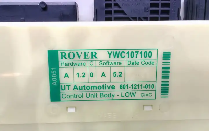 Rover 75 (1995 - 2006) YWC107100 Модуль комфорта — фото 3