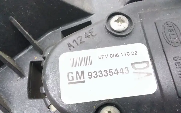 Opel Meriva A (2002 - 2006) 93335443 Педаль акселератора — фото 3