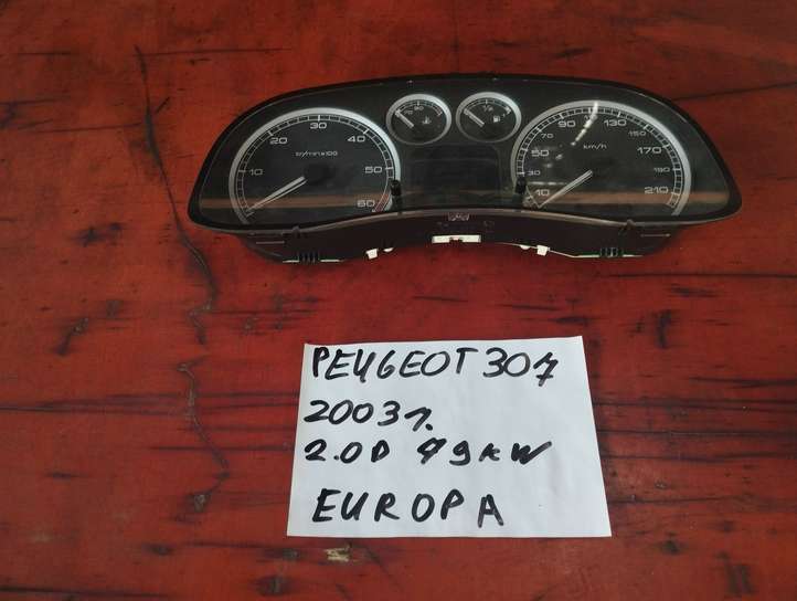 Peugeot 307 (2001 - 2005)  P9636708880E05 Спидометр (приборный щиток)