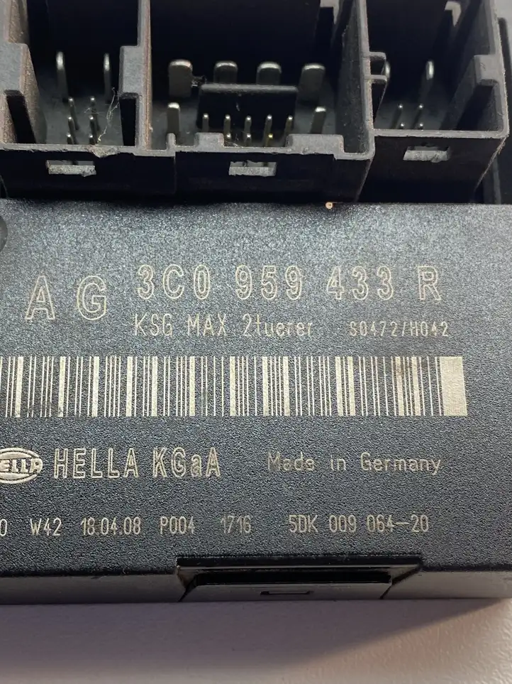 Volkswagen PASSAT B6 (2005 - 2010) 3C0959433R Модуль комфорта — фото 2