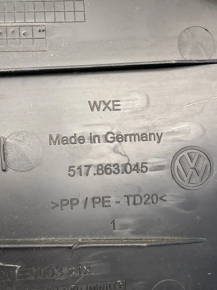 Volkswagen Golf VII (2013 - 2019) 517863045 Другая деталь консоли (туннеля) — фото 3