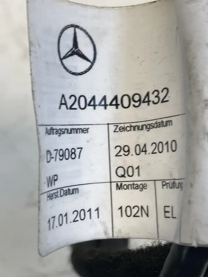 Mercedes-Benz C W204 (2007 - 2014) A2044409432 Прочая электропроводка — фото 3