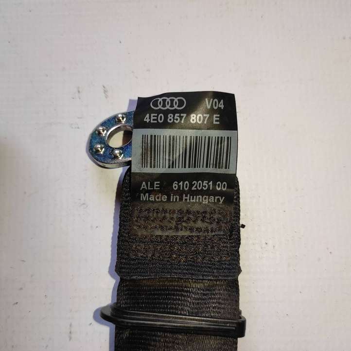 Audi A8 (2005 - 2007)  4E0857807E Средний ремень безопасности ()