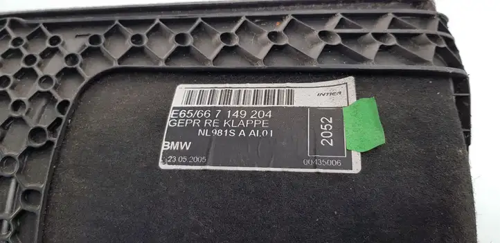 BMW 7 E65 E66 (2001 - 2008) 7149204 Прочая отделка багажника — фото 3