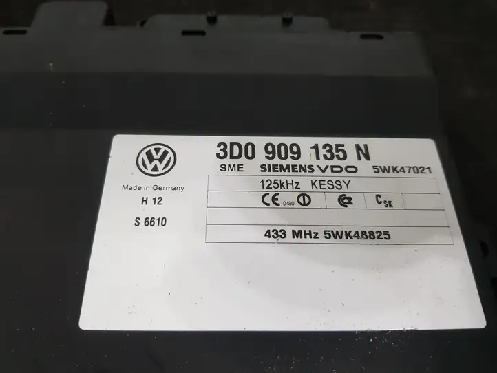 Volkswagen Touareg I (2002 - 2010) 3D0909135N Модуль комфорта — фото 3