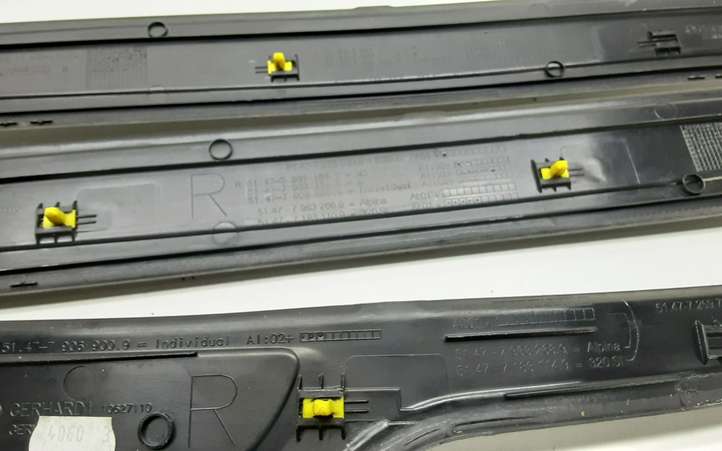 BMW 3 E90 E91 (2005 - 2012)  7255929 Отделка переднего порога (внутренняя)