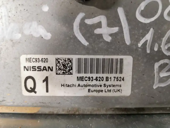 Nissan Qashqai (2006 - 2010) MEC93620B17524 Блок управления двигателем (ЭБУ) — фото 2