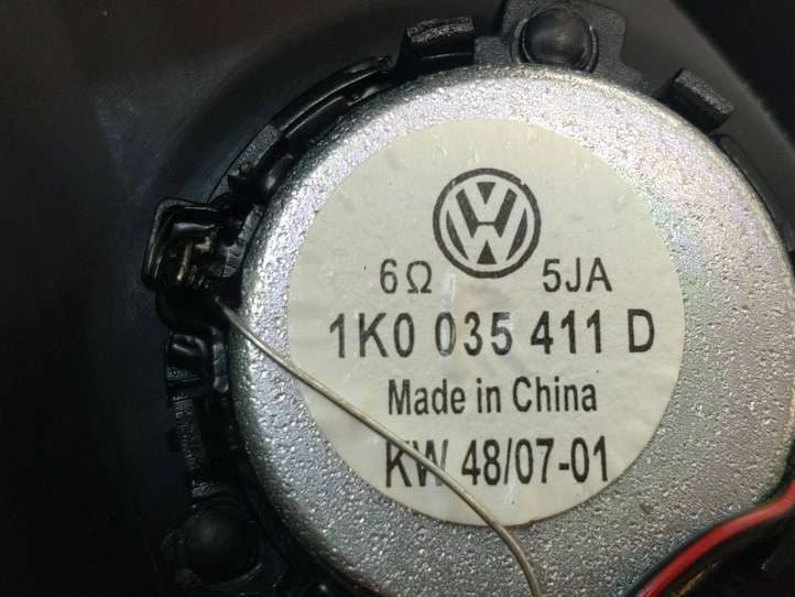 Volkswagen Golf V (2003 - 2009)  1K0035411D Громкоговоритель (громкоговорители) высокой частоты в передних дверях