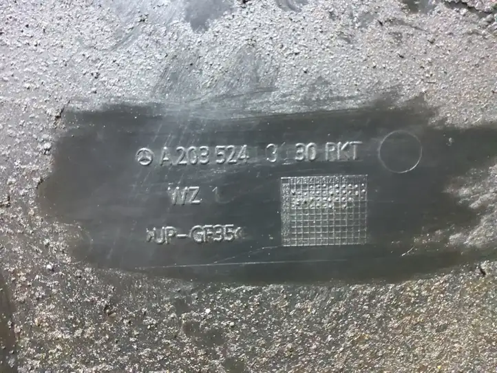 Mercedes-Benz C W203 (2000 - 2007) A203524330PKT Защита двигателя — фото 3