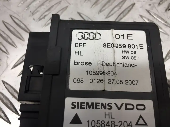Audi A4 S4 B7 8E 8H (2004 - 2009) 0130821767 Стеклоподъемник задней двери — фото 2
