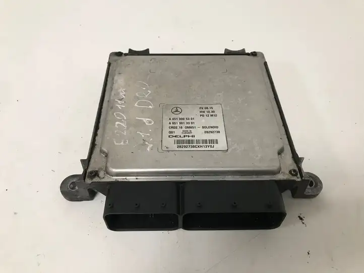 Mercedes-Benz E W212 (2009 - 2016) A6519005301 Блок управления двигателем (ЭБУ) — фото 3