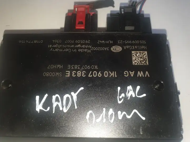 Volkswagen Caddy (2004 - 2010) 1K0907383E Модуль комфорта — фото 4