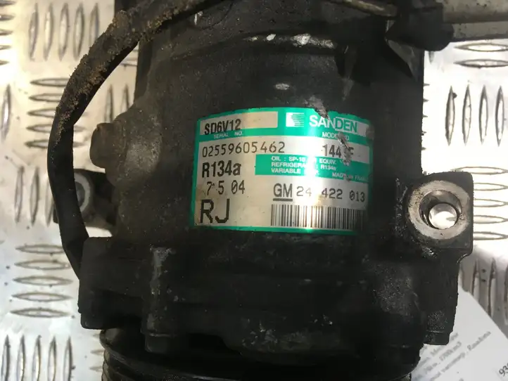Opel Astra H (2004 - 2009) 24422013 Компрессор (насос) кондиционера воздуха — фото 2