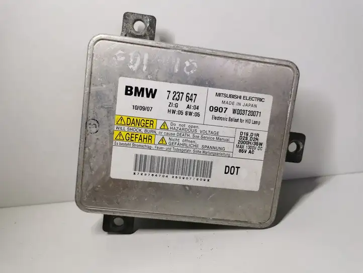 BMW 7 F01 (2008 - 2016) 7237647 Блок розжига ксенона — фото 2