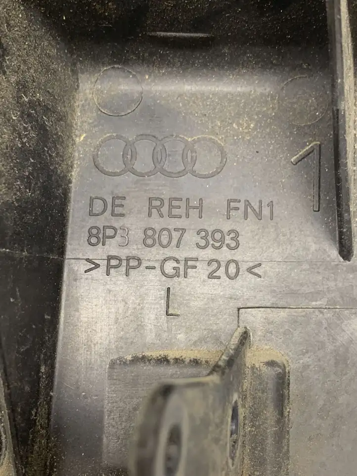 Audi A3/S3 8P (2004 - 2008) 8P3807393 Кронштейн заднего бампера — фото 3
