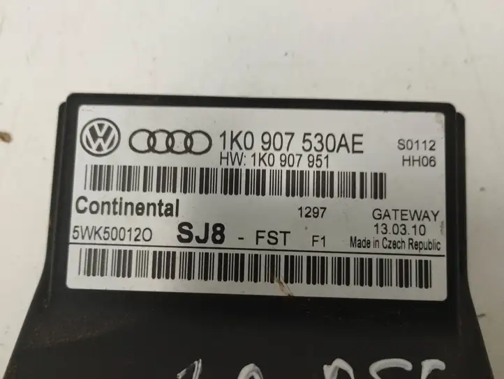 Skoda Superb B6 (3T) (2008 - 2015) 1K0907530AE Модуль Gateway — фото 3