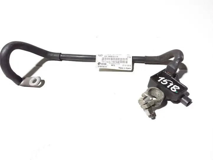 Audi A3/S3 8P (2008 - 2013) 1K0915181H Минусовой провод аккумулятора — фото 1