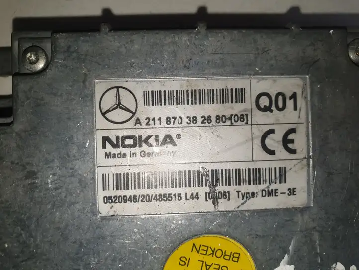 Mercedes-Benz E W211 (2002 - 2009) A211870382680 Блок GSM — фото 4