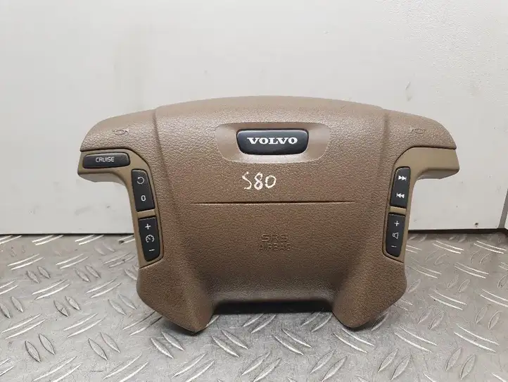 Volvo S80 (1998 - 2004) 8664013 Крышка airbag рулевого колеса — фото 1