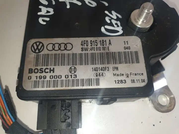 Audi A6 S6 C6 4F (2004 - 2008) 4F0915181A Прочие блоки управления — фото 3
