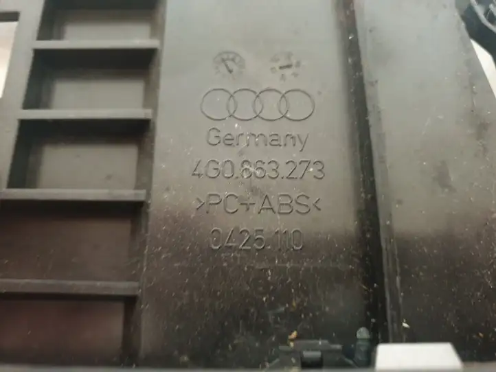 Audi A6 C7 (2011 - 2014) 4G0863273 Накладка передней пепельницы — фото 4