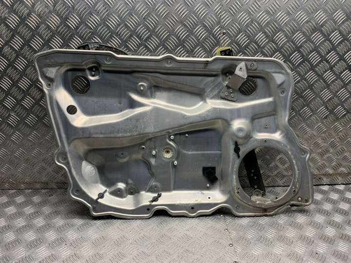Audi A8 (2002 - 2005)  4E0837849 Механизм для электрического подъема окон передней двери (без двигателя)