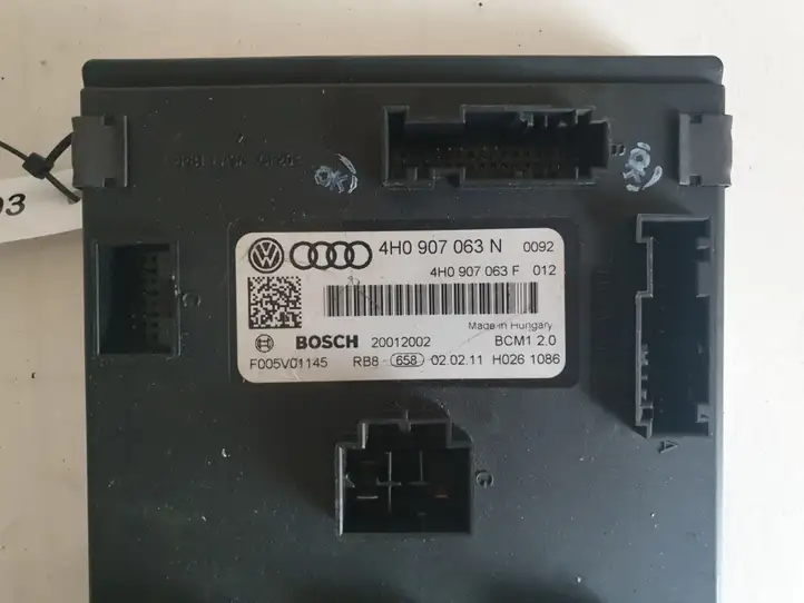 Audi A6 C7 (2011 - 2014) 4H0907063N Прочие блоки управления — фото 4
