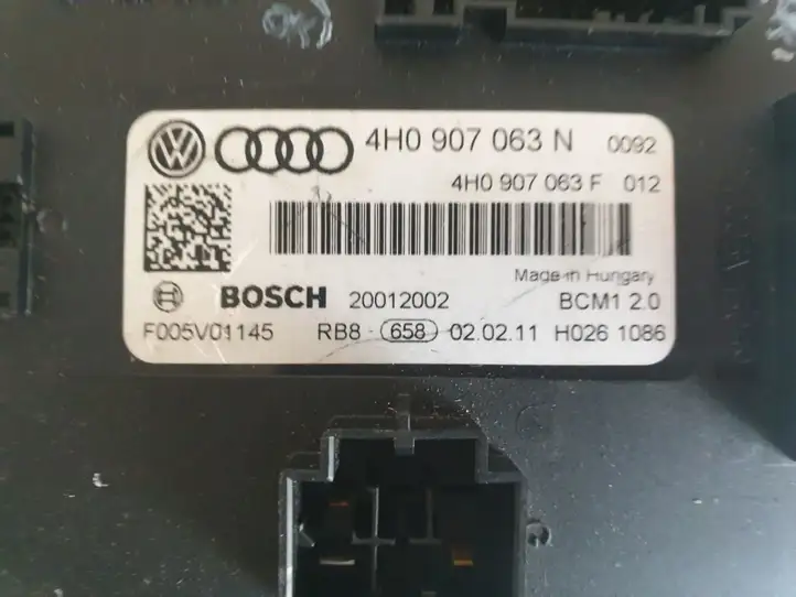Audi A6 C7 (2011 - 2014) 4H0907063N Прочие блоки управления — фото 5
