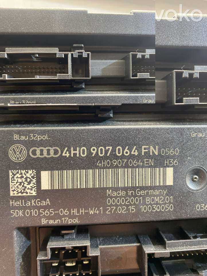 Audi A6 (2014 - 2018)  4H0907064EN Mодуль kомфортa