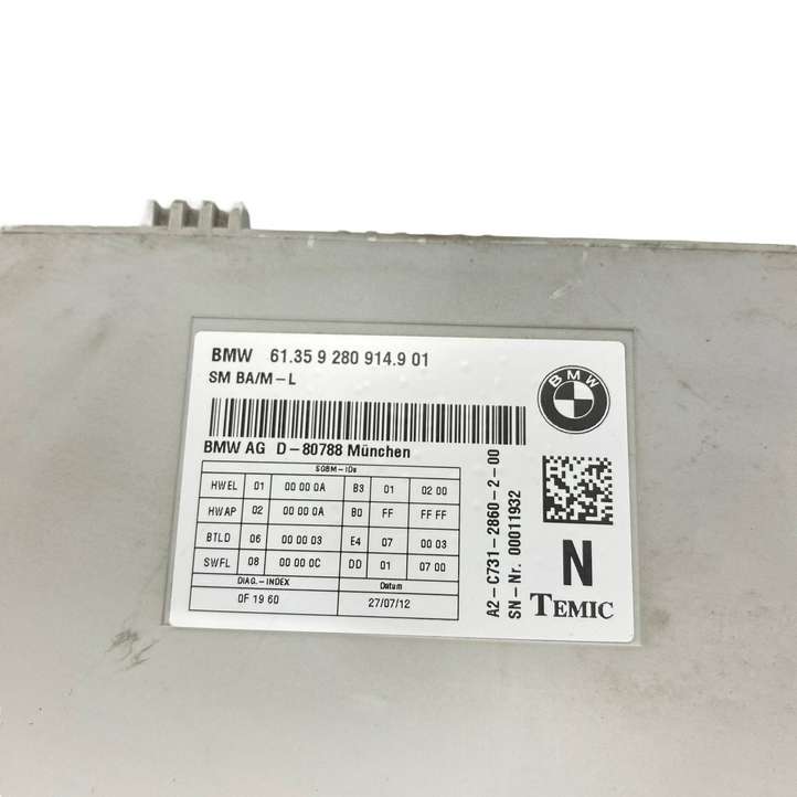 BMW 5 F10 F11 (2009 - 2016)  9280914 Mодуль kомфортa