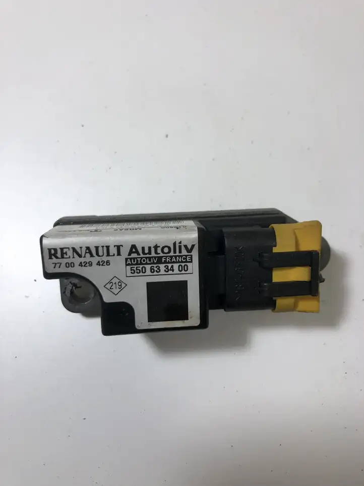 Renault Scenic I (1996 - 2003) 550633400 Датчик удара SRS — фото 1