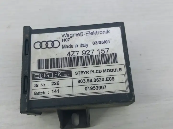 Audi A6 S6 C5 4B (2001 - 2004) 4Z7927157 Прочие блоки управления — фото 1