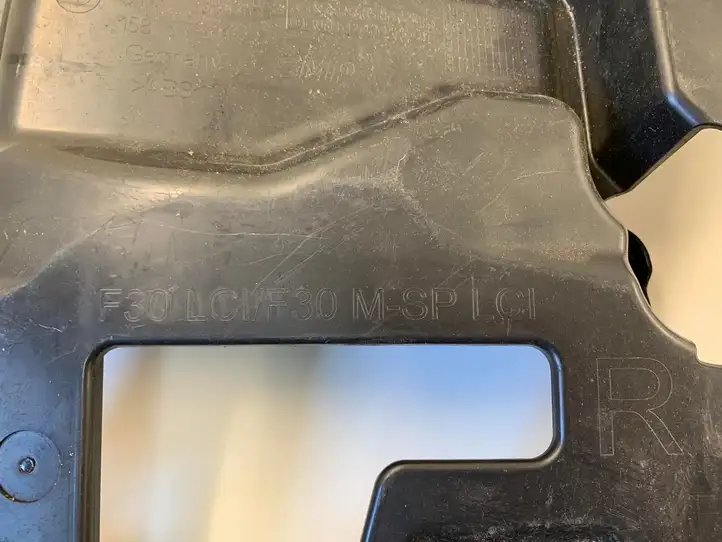 BMW 3 F30 F35 F31 (2012 - 2018) 7384466 Кронштейн угловой части бампера — фото 3