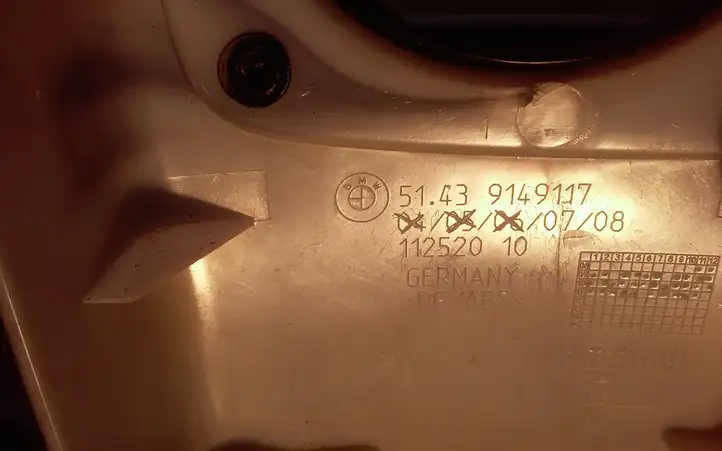 BMW 5 GT F07 (2010 - 2017) 9149117 Верхняя обшивка стойки B — фото 2