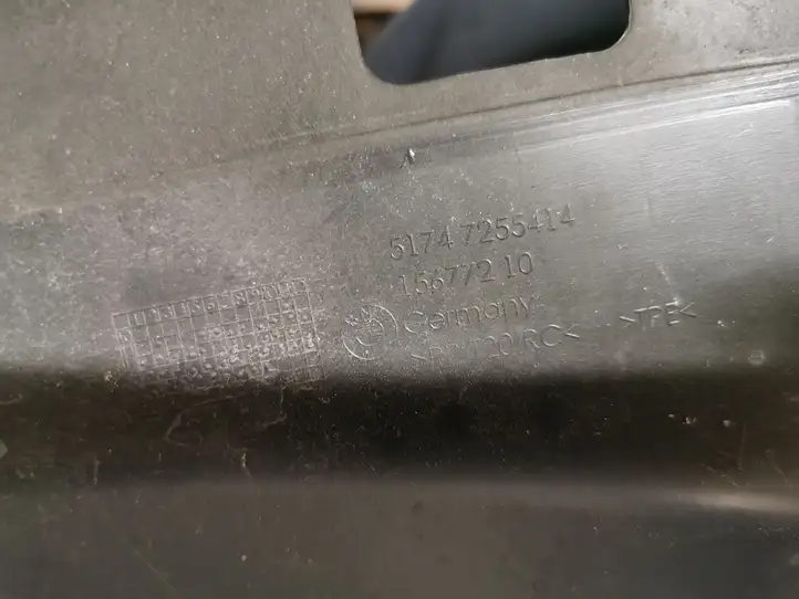 BMW 3 F30 F35 F31 (2012 - 2018) 7255414 Дефлектор воздуха — фото 5