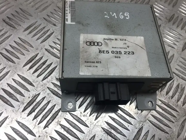 Audi A4 S4 B6 8E 8H (2000 - 2006) 8E5035223 Усилитель звука — фото 3