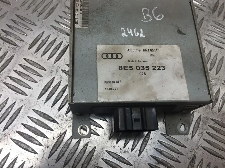 Audi A4 S4 B6 8E 8H (2000 - 2006) 8E5035223 Усилитель звука — фото 3