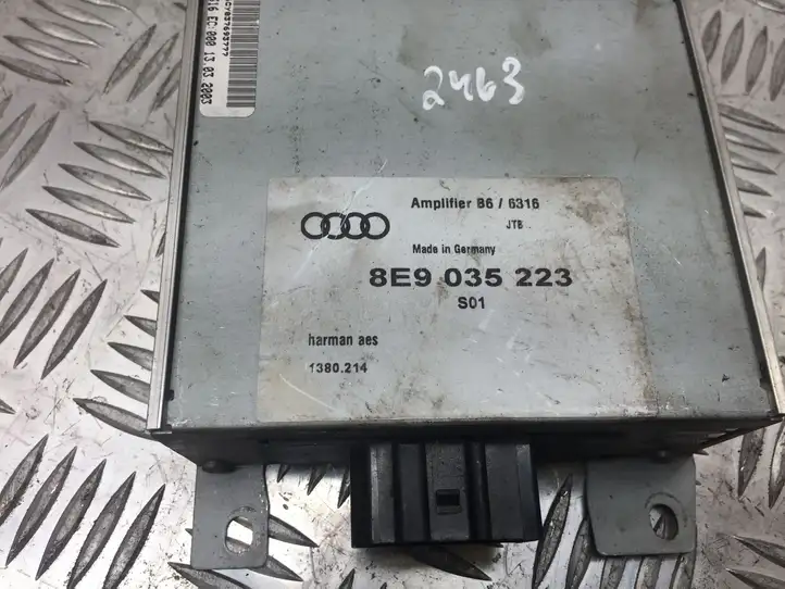 Audi A4 S4 B6 8E 8H (2000 - 2006) 8E9035223 Усилитель звука — фото 3