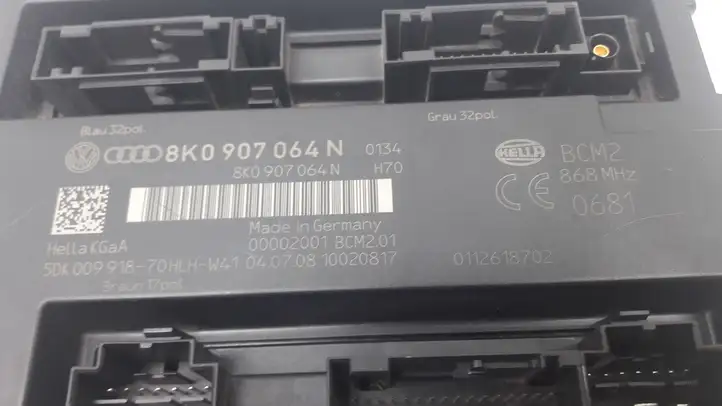 Audi A4 S4 B8 8K (2007 - 2011) 8K0907064N Модуль комфорта — фото 3