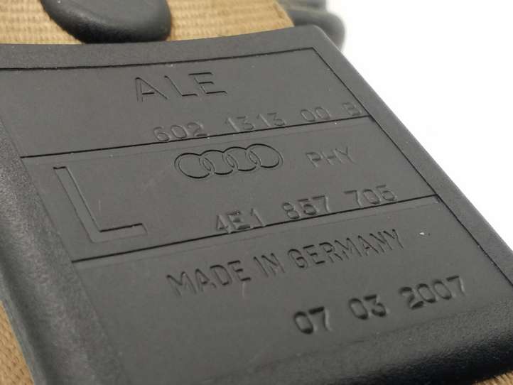 Audi A8 (2005 - 2007)  4E1857705 Передний ремень безопасности