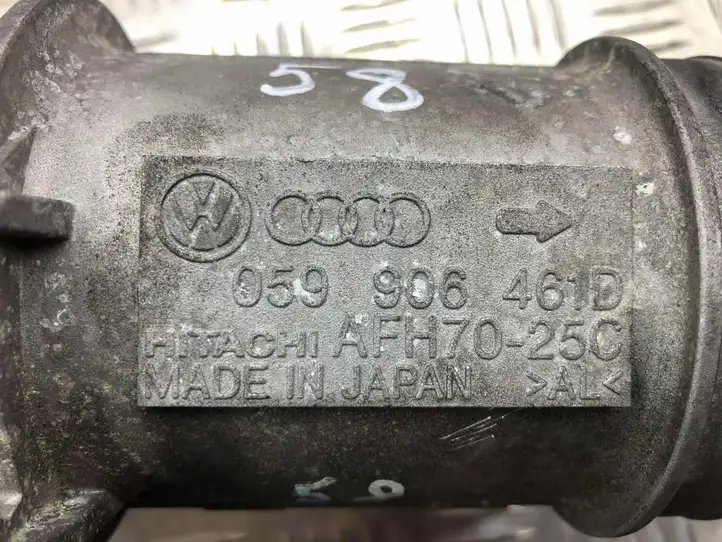Audi A4 S4 B6 8E 8H (2000 - 2006) 059906461D Датчик массового расхода воздуха — фото 4
