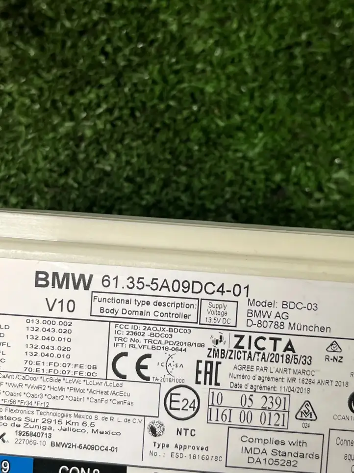BMW X5 G05 (2018 - ) 5a09dc4 Модуль комфорта — фото 4