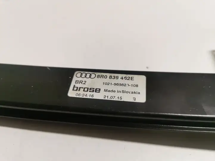 Audi Q5 SQ5 (2012 - 2017) 8R0839462E Механический стеклоподъемник задней двери — фото 2