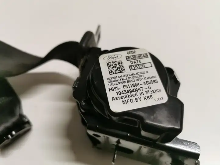 Ford Fusion II (2013 - ) FG93F611B68 Задний ремень безопасности — фото 3