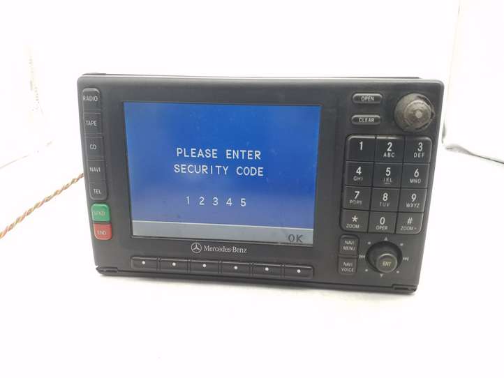 Mercedes-Benz ML W163 (1997 - 2005)  A1638200486 Радио/ проигрыватель CD/DVD / навигация