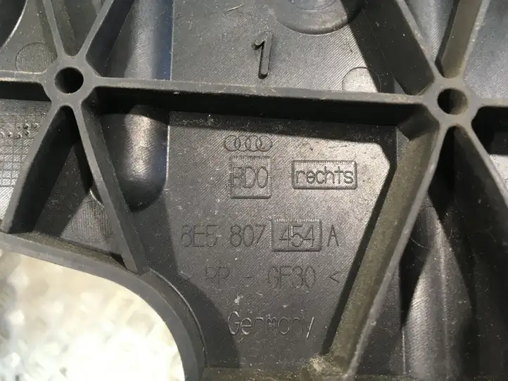 Audi A4 S4 B7 8E 8H (2004 - 2009) 8E5807454 Кронштейн заднего бампера — фото 3