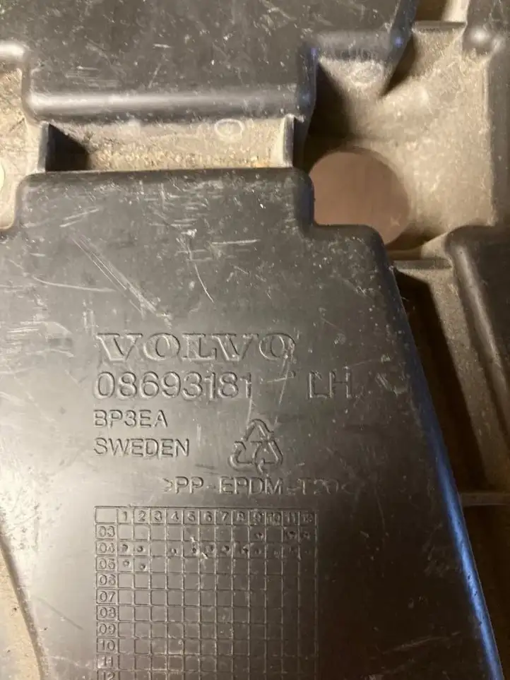 Volvo S80 (2004 - 2006) 08693181 Кронштейн заднего бампера — фото 1